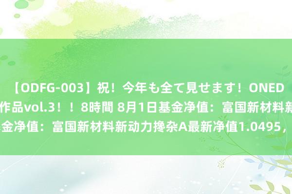 【ODFG-003】祝！今年も全て見せます！ONEDAFULL1年の軌跡全60作品vol.3！！8時間 8月1日基金净值：富国新材料新动力搀杂A最新净值1.0495，涨0.23%