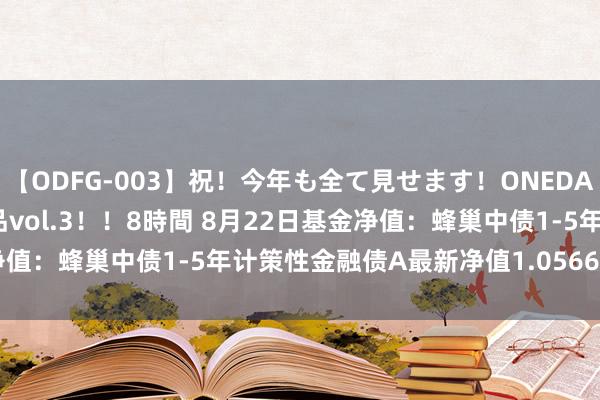 【ODFG-003】祝！今年も全て見せます！ONEDAFULL1年の軌跡全60作品vol.3！！8時間 8月22日基金净值：蜂巢中债1-5年计策性金融债A最新净值1.0566，涨0.03%