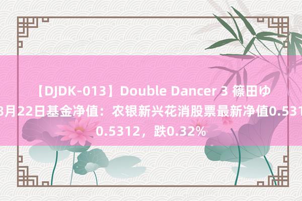 【DJDK-013】Double Dancer 3 篠田ゆう 三浦まい 8月22日基金净值：农银新兴花消股票最新净值0.5312，跌0.32%